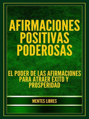 cover image of Afirmaciones Positivas Poderosas